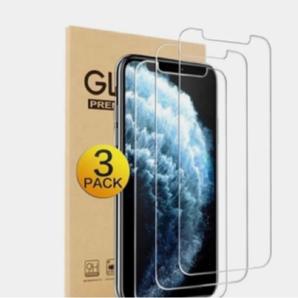 Pack 3 Tempered Glass Phone Screen Protector for iPhone 16